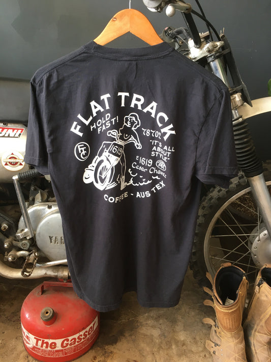 Moto Lady Tee - Black